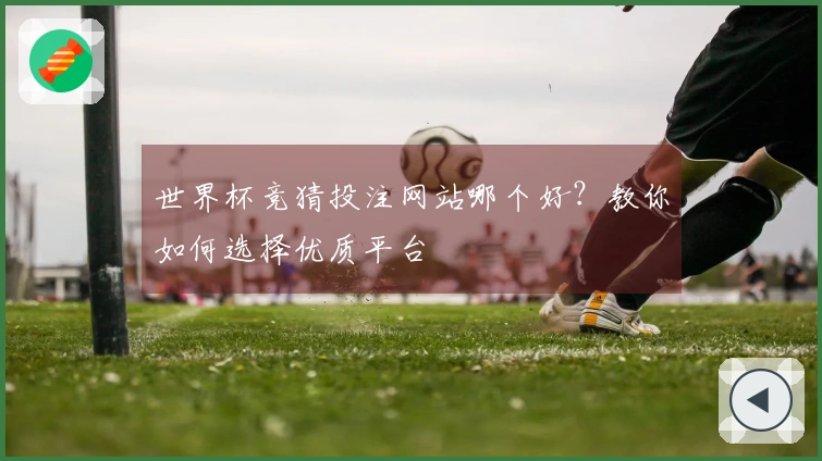 世界杯竞猜投注网站哪个好？教你如何选择优质平台