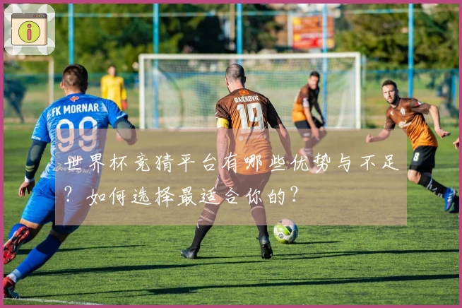 世界杯竞猜平台有哪些优势与不足？如何选择最适合你的？
