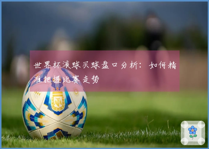 世界杯滚球买球盘口分析：如何精准把握比赛走势